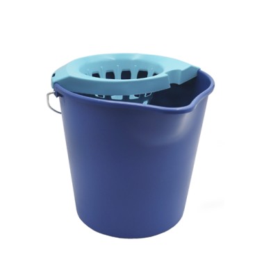 Cubo redondo con escurridor...