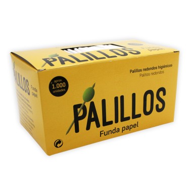 Palillos enfundados en...