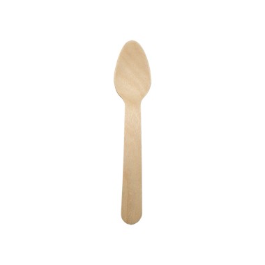 Cucharilla de madera 110 mm 
