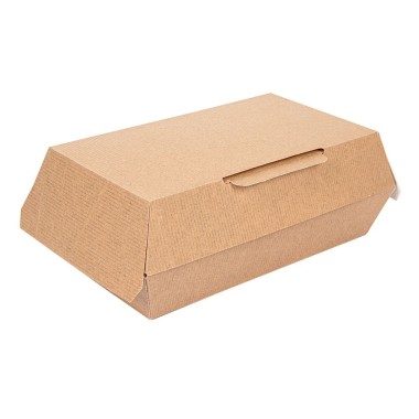 Caja menú 195x115x65mm Kraft