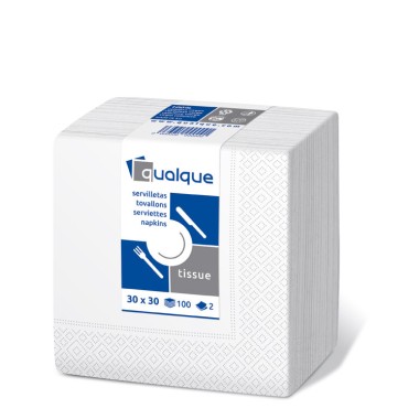 Servilletas 30x30 2c 1/4...