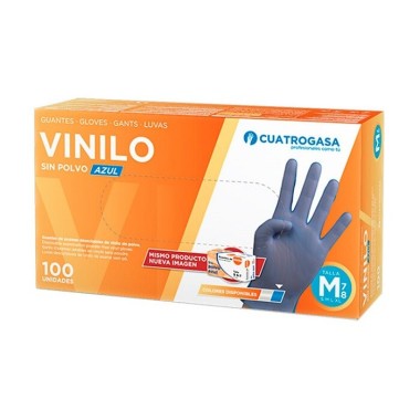 Guantes un solo uso vinilo...