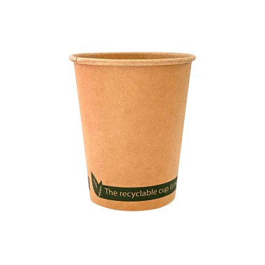 Vaso cartón 120ml (4oz) Kraft